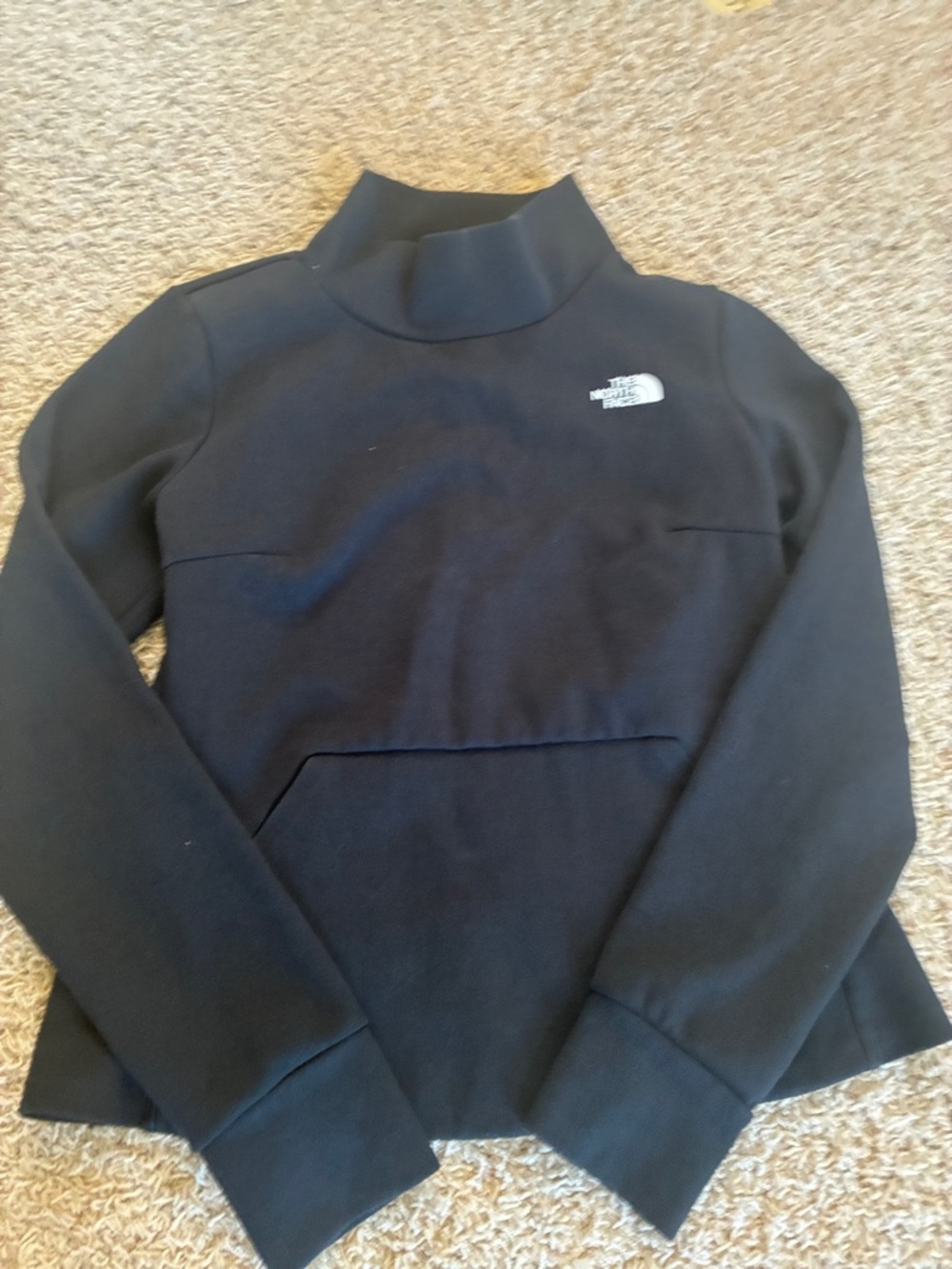 The North Face Black Funnel Neck Pullover